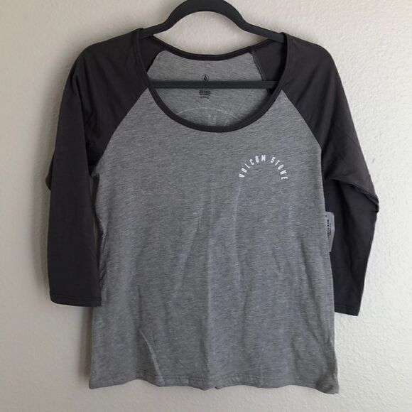 NWT Volcom Cruising All Day Raglan LS T-shirt - S - Picture 1 of 8